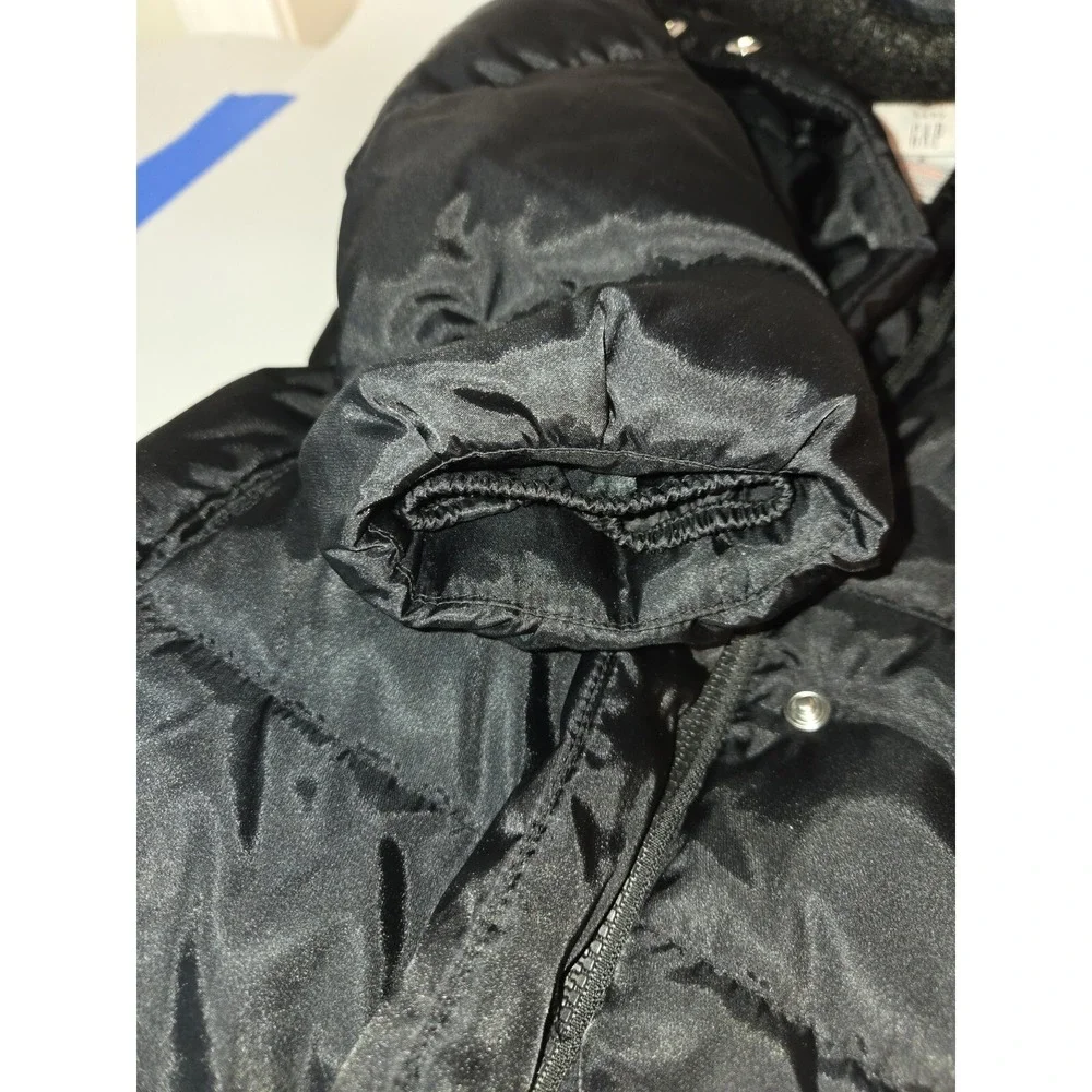 Baby Gap Primaloft Long Black Warmest Jacket‎ coat Girls S (5)